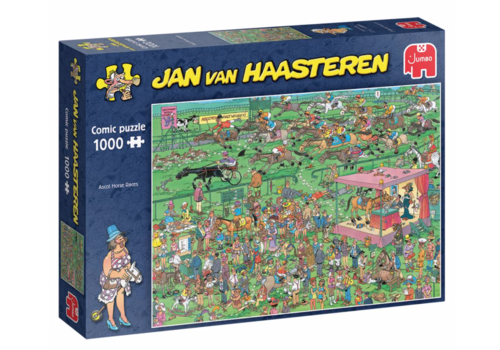  Jumbo Ascot Horse Race - Jan van Haasteren - 1000 pièces 