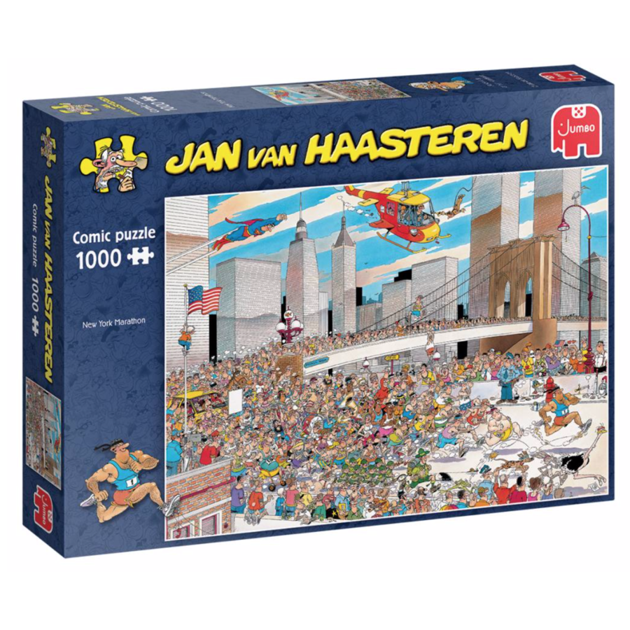 New York Marathon - Jan van Haasteren - 1000 pieces-1