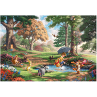 thumb-Winnie the Pooh - Thomas Kinkade - jigsaw puzzle of 1000 pieces-2