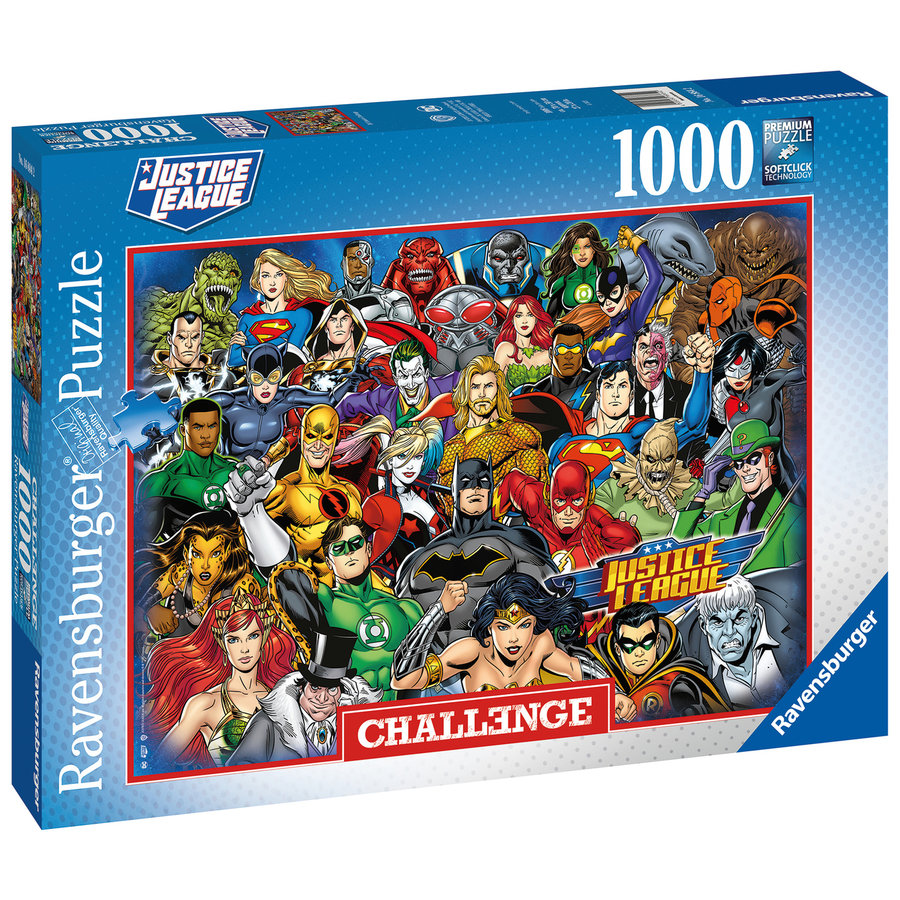 DC Comics - Challenge - puzzel van  1000 stukjes-3