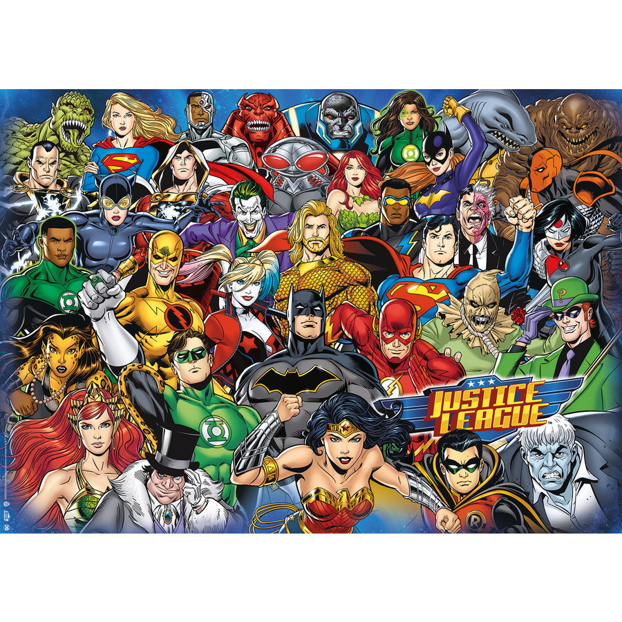 DC Comics - Challenge - puzzel van  1000 stukjes-2