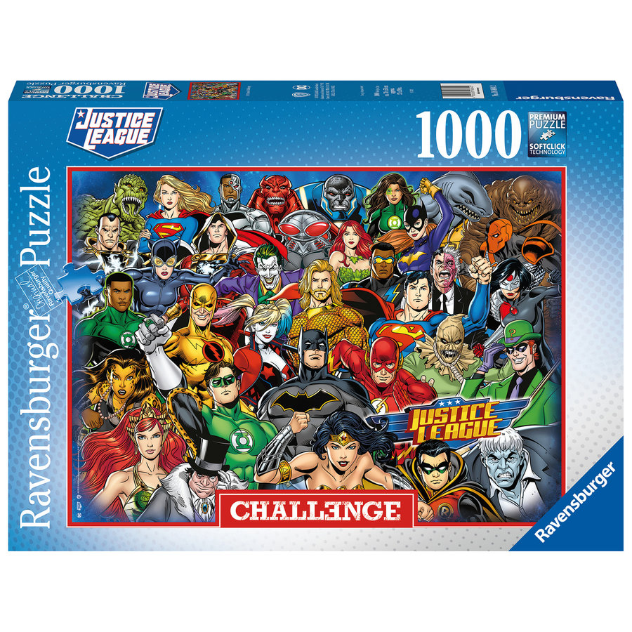 DC Comics - Challenge - puzzle of 1000 pieces-1