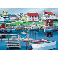 thumb-Greenspond Harbor - puzzle de 1000 pièces-2