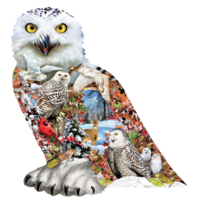 Snowy Owl -  jigsaw puzzle of 650 pieces