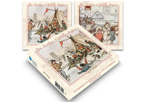  Comello  10  Christmas cards - Anton Pieck  - Box version 2 