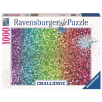 Rainbow Glitter - Challenge - puzzle de 1000 pièces