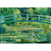 thumb-Claude Monet - Brug over waterlelies - 1000 stukjes-2