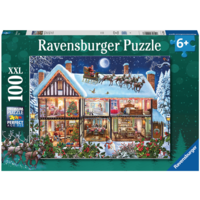thumb-Christmas party at home - puzzle of 100 pieces-1