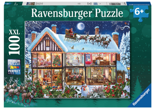  Ravensburger Fête de Noël à la maison - 100 pièces 