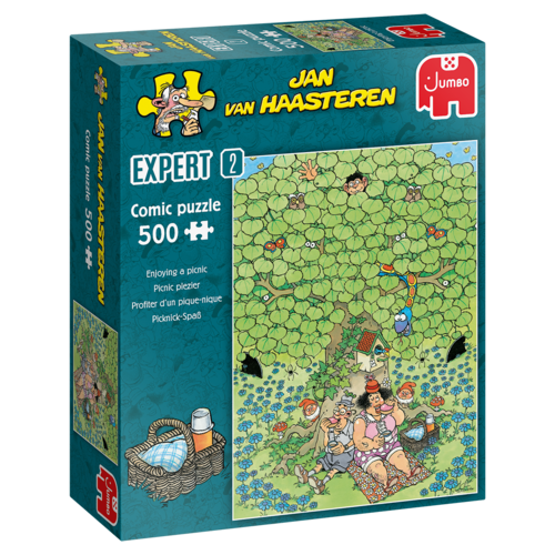  Jumbo Enjoying a picnic  - Expert 2 - JvH - 500 pieces 