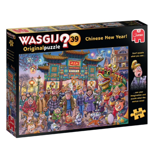  Jumbo Wasgij Original 39 - Chinese New Year - 1000 pieces 
