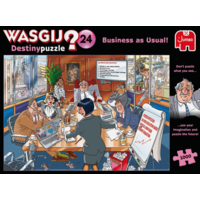 thumb-Wasgij Destiny 24 - Business as Usual - 1000 pieces-1