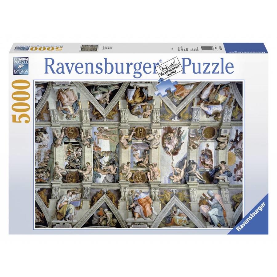 Sistine Chapel  - jigsaw puzzle of 5000 pieces-2