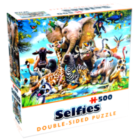 Wild -  selfie - 500 pièces - puzzle double face