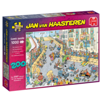 thumb-La course de caisses à savon  - Jan van Haasteren - puzzle de 1000 pièces-4