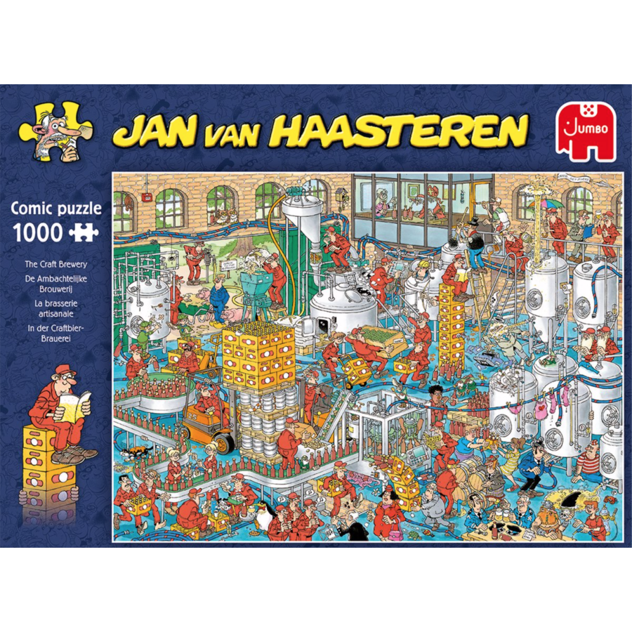 Traditional brewery- Jan van Haasteren - puzzle of 1000 pieces-1