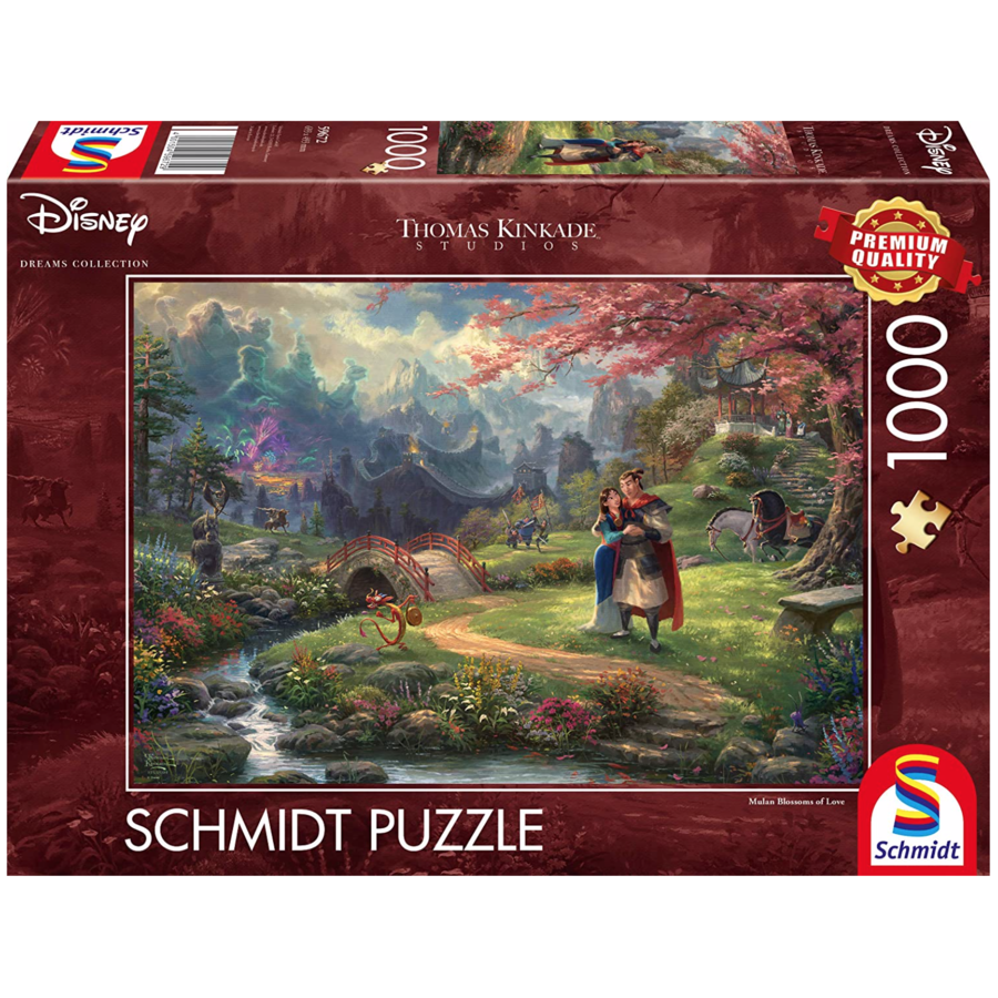 Mulan - Thomas Kinkade - puzzle de 1000 pièces-1