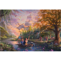 thumb-Pocahontas - Thomas Kinkade - puzzel van 1000 stukjes-2