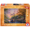Schmidt Pocahontas - Thomas Kinkade - jigsaw puzzle of 1000 pieces