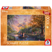thumb-Pocahontas - Thomas Kinkade - puzzel van 1000 stukjes-1