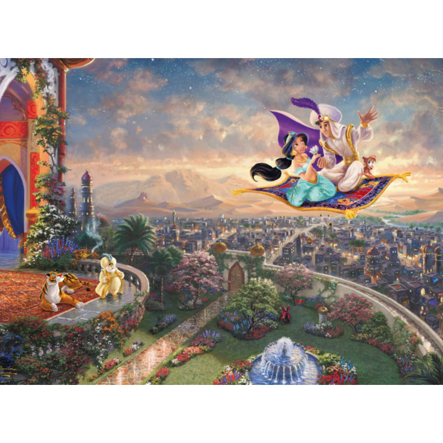 Aladdin - Thomas Kinkade - puzzle de 1000 pièces-2