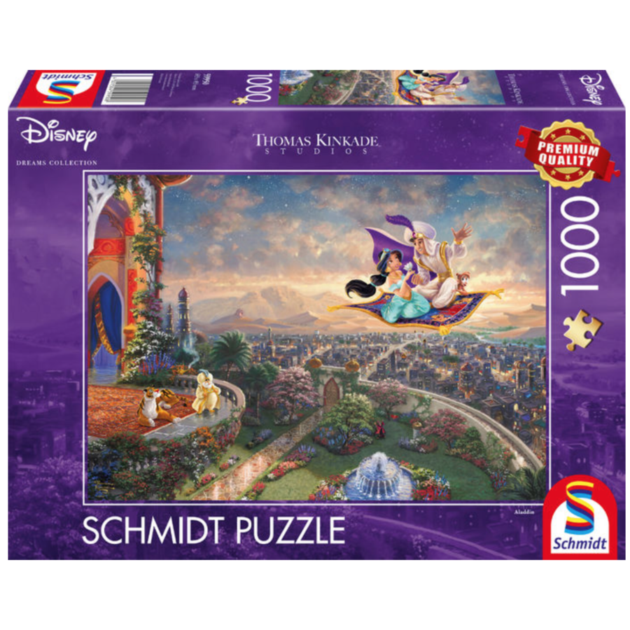 Aladdin - Thomas Kinkade - puzzle de 1000 pièces-1