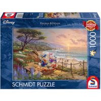 thumb-Donald en Daisy - Thomas Kinkade - puzzel van 1000 stukjes-1