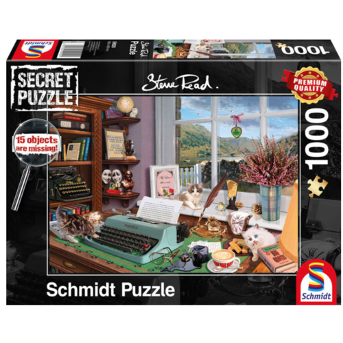  Schmidt At the writing table 15 hidden objects! - 1000 pieces 