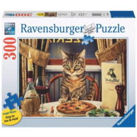 Dîner pour une personne - puzzle de 300 pièces XXL