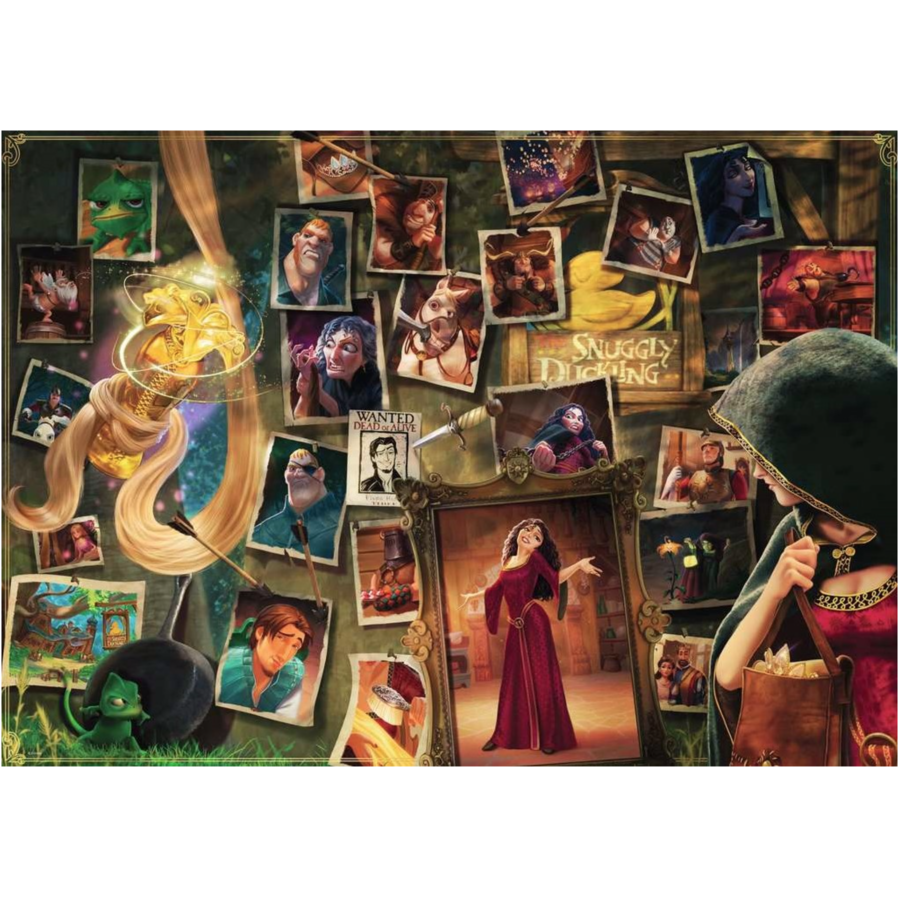 Villainous  Mother Gothel  - puzzle of 1000 pieces-2