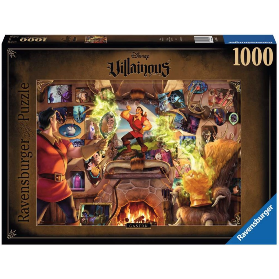 Villainous  Gaston - puzzle de 1000 pièces-1