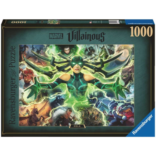  Ravensburger Villainous  Hela - 1000 pièces 