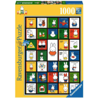 thumb-Miffy's Bookcovers - puzzle de 1000 pièces-1