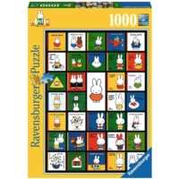 thumb-Nijntjes Bookcovers - puzzel van  1000 stukjes-1