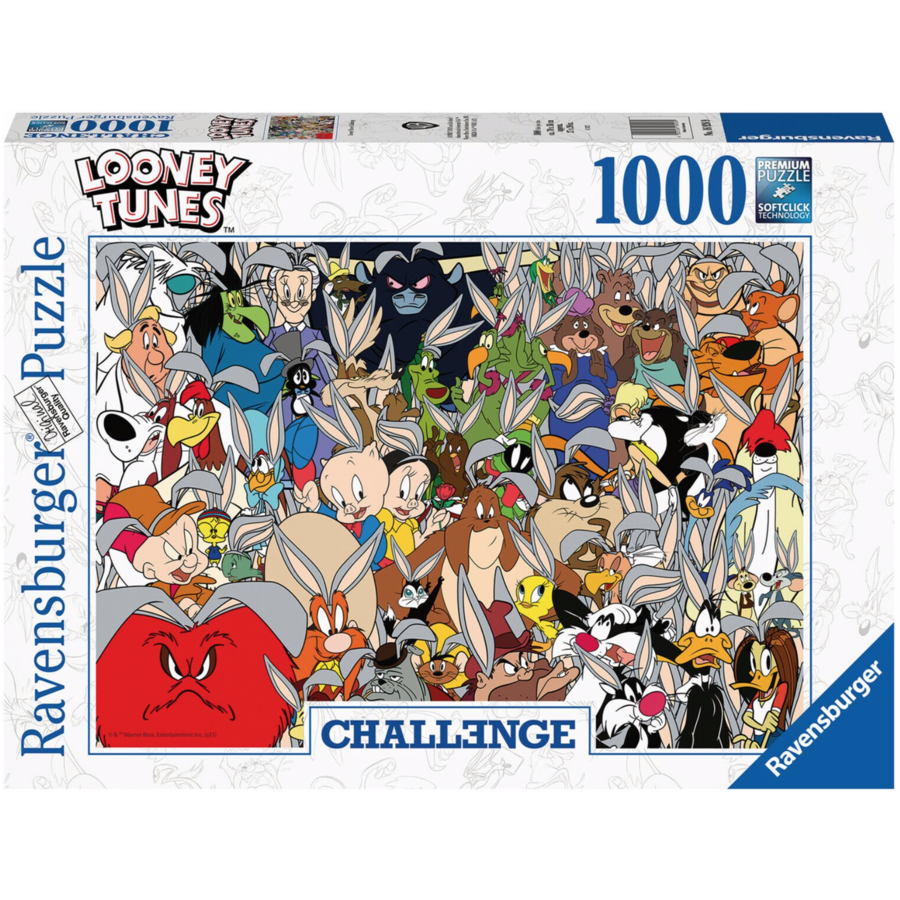 Looney Tunes - Challenge - puzzel van  1000 stukjes-1
