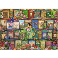 thumb-Jardin d'été vintage  - puzzle de 1000 pièces-2