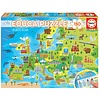 Educa Map of Europe - puzzle of 150 pieces