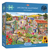 Gibsons Life on the Allotment  - jigsaw puzzle of 1000 pieces