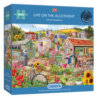 thumb-Life on the Allotment  - jigsaw puzzle of 1000 pieces-1