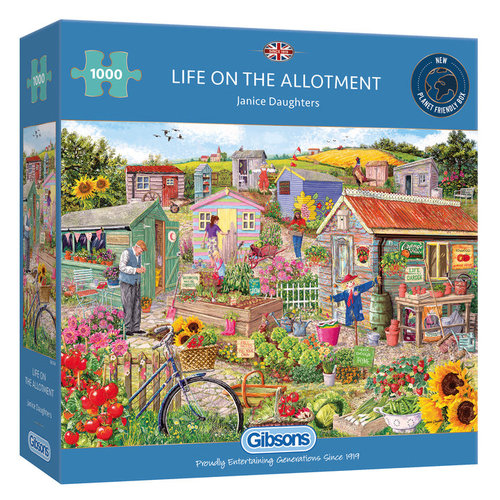  Gibsons Life on the Allotment  - 1000 pieces 