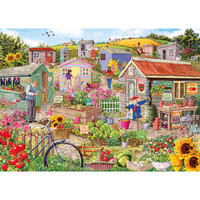 thumb-Life on the Allotment  - jigsaw puzzle of 1000 pieces-2