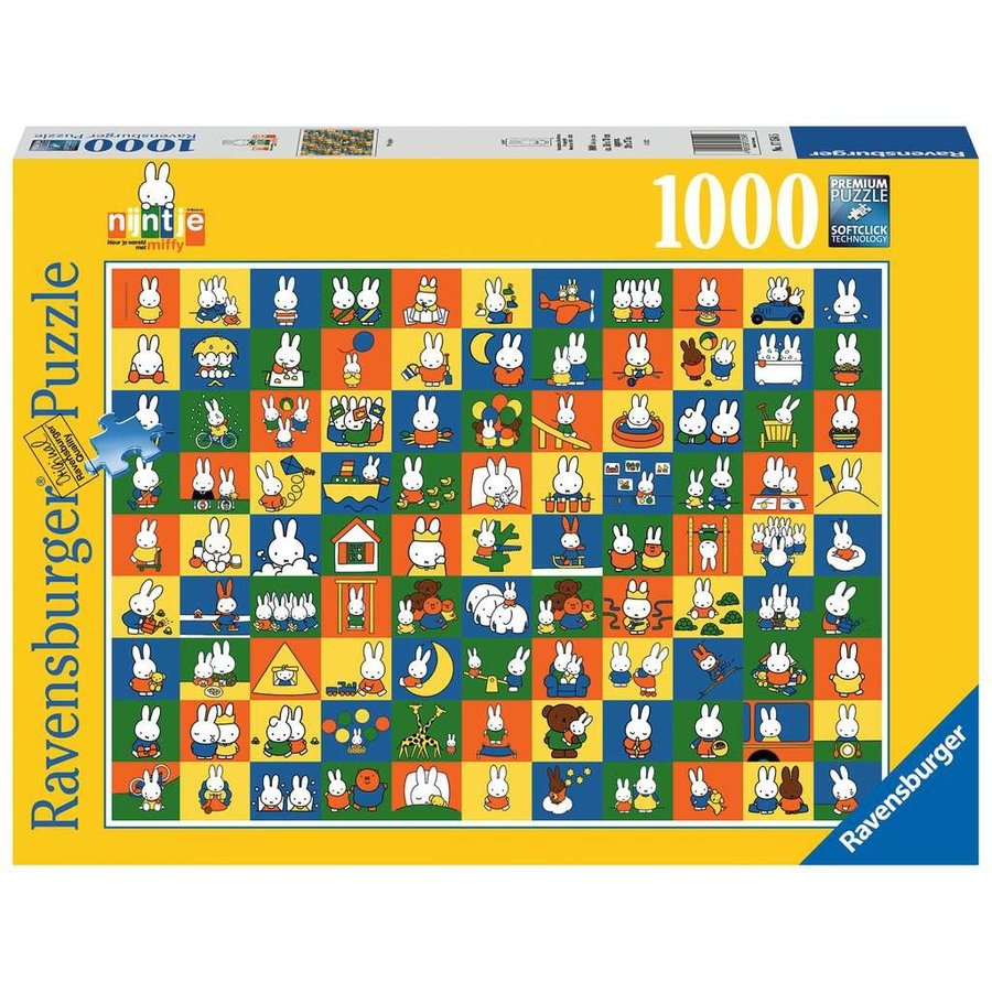 99 Miffy's - puzzle of 1000 pieces-1