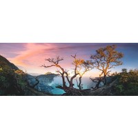 thumb-Sulphuric acid lake - Java - panoramic puzzle of 1000 pieces-2