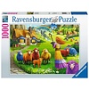 Ravensburger The Happy Sheep Yarn Shop - puzzle de 1000 pièces