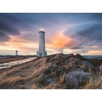 thumb-The Akranes Lighthouse -Iceland - puzzle of 1500 pieces-2