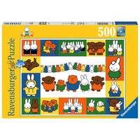 thumb-Miffy Portraits - jigsaw puzzle of 500 pieces-1