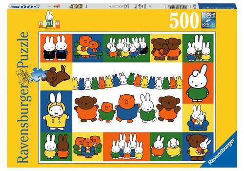  Ravensburger Portraits de Miffy - 500 pièces 