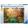 Ravensburger La terre des dinosaures - puzzle de 500 pièces