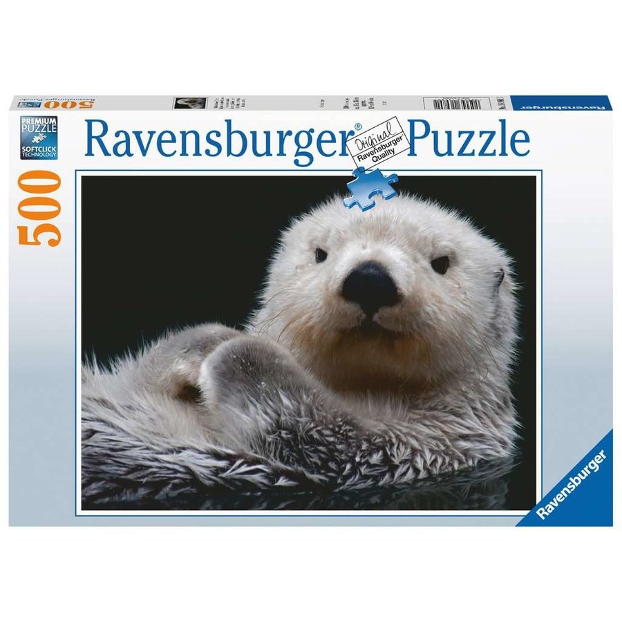 Petite loutre mignonne - puzzle de 500 pièces-1