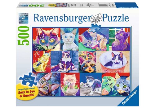  Ravensburger Hello Kitty Cat - 500 XL pieces 